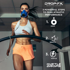 DROP FX Hustle Drops pour demonstrates rapid delivery for on-demand airflow.