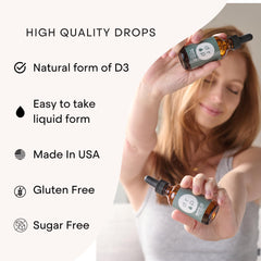 Coconut MCT oil base shown on DRP bottle as a smooth carrier.