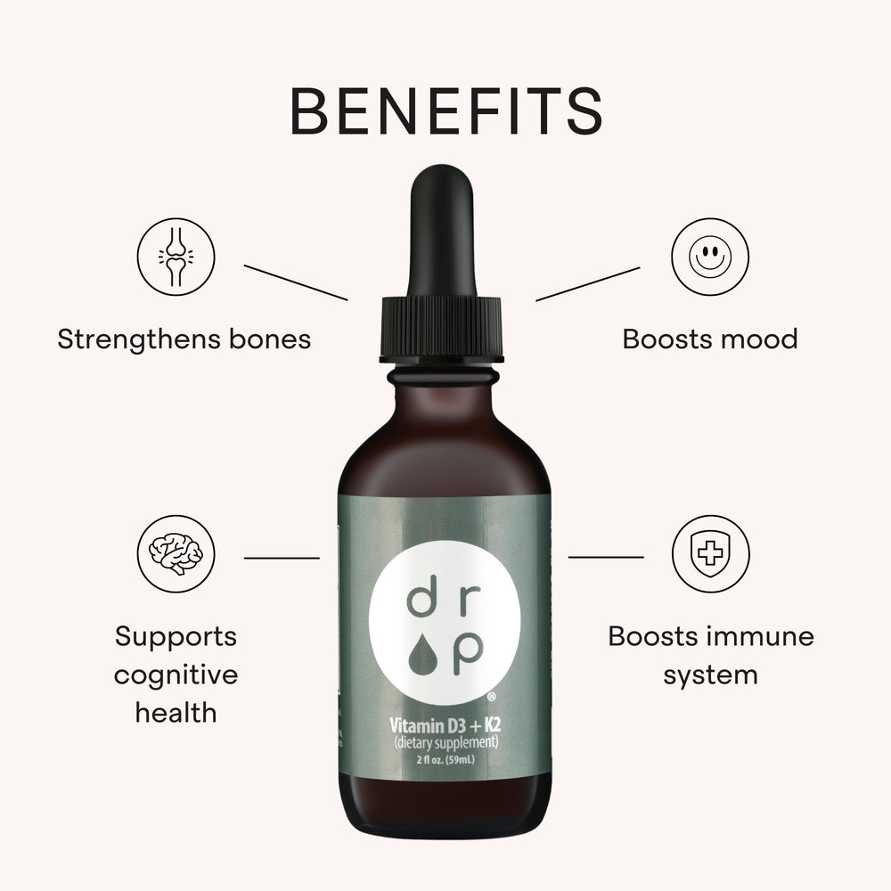 Under-tongue administration of DRP drops for quick absorption.