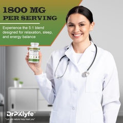 DrPKLyfe Ashwagandha Complex daily routine setup with bottle