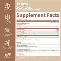 DR.ROSER 180° bottle packshot on shelf suggesting a convenient nightly routine.