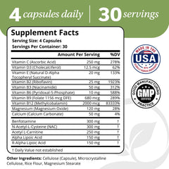 DrVmd Nerve Control capsules arranged for easy daily use.