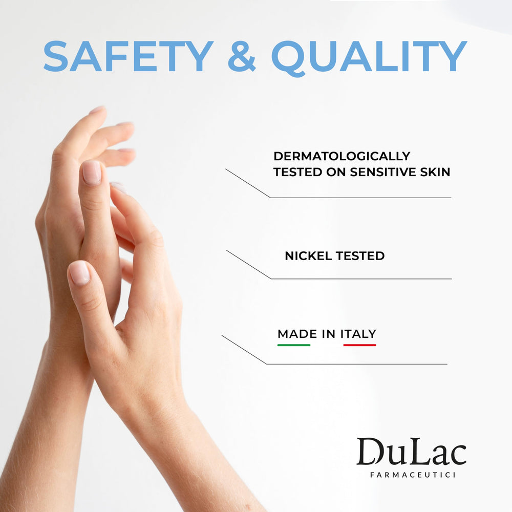 Dulàc Arnica Cream dermatological testing seal indicating skin-friendly formula