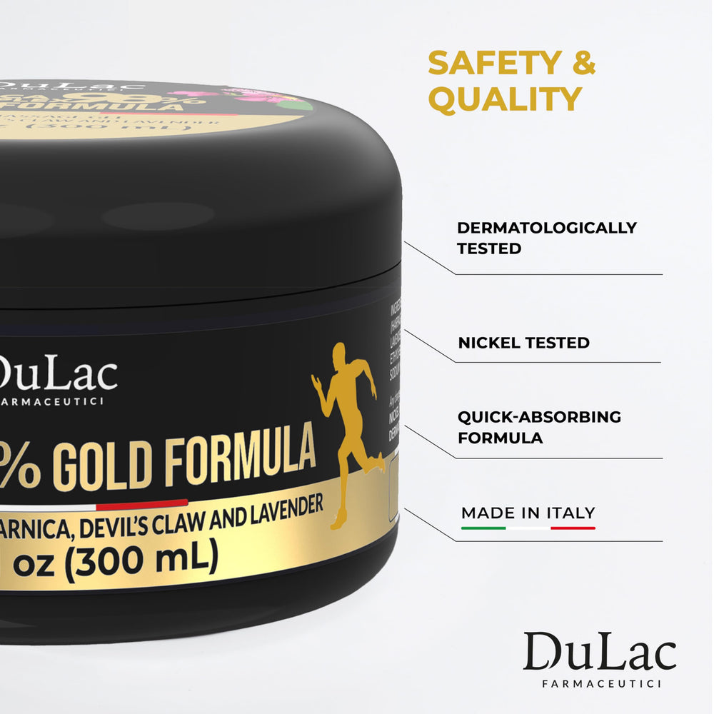 Refreshing cooling sensation during Dulàc Arnica Gel massage
