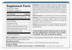 Dulac Diosmin 500 hesperidin included for complementary vascular support in a balanced routine.