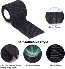 DUOQIAN athletic elastic bandage wrap maintains joint stability during sport.