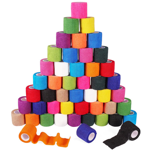DUOQIAN bandage wrap rolls showing 2x5 yards length for flexible support.