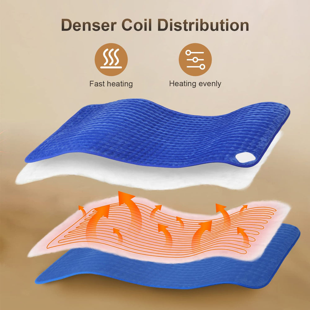 Durpeak pad targets shoulders and neck with soothing warmth