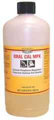 Durvet Oral Cal MPK 500ml bottle calcium supplement for pets and livestock