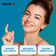 duwhot Hyaluronic Acid Gummies on hand for daily routine