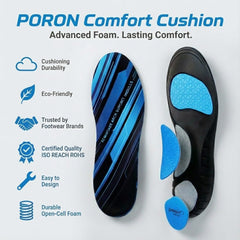 DWLCWY interchangeable inserts Medium and High for personalized arch support and comfort