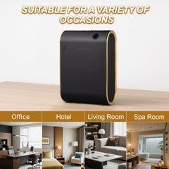 DXBDHSJK diffuser operates quietly, ideal for bedrooms, offices, and spa rooms.