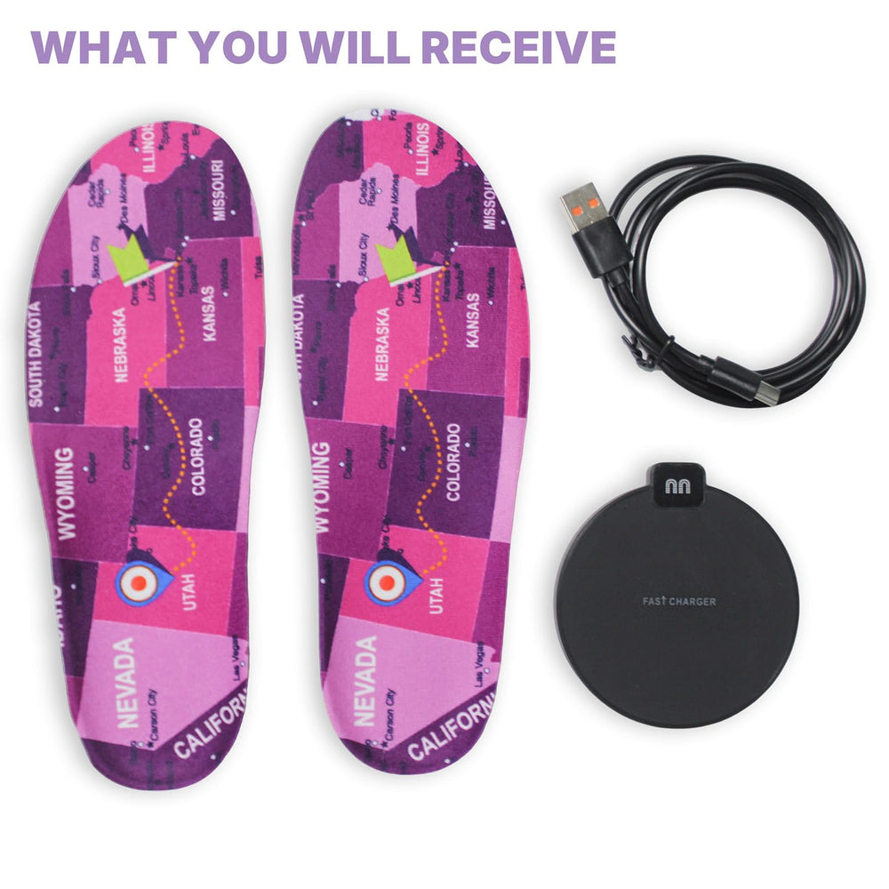 Dyeoxy Smart Insoles easily transfer between shoes for quick use