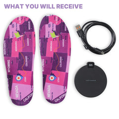 Dyeoxy Smart Insoles easily transfer between shoes for quick use