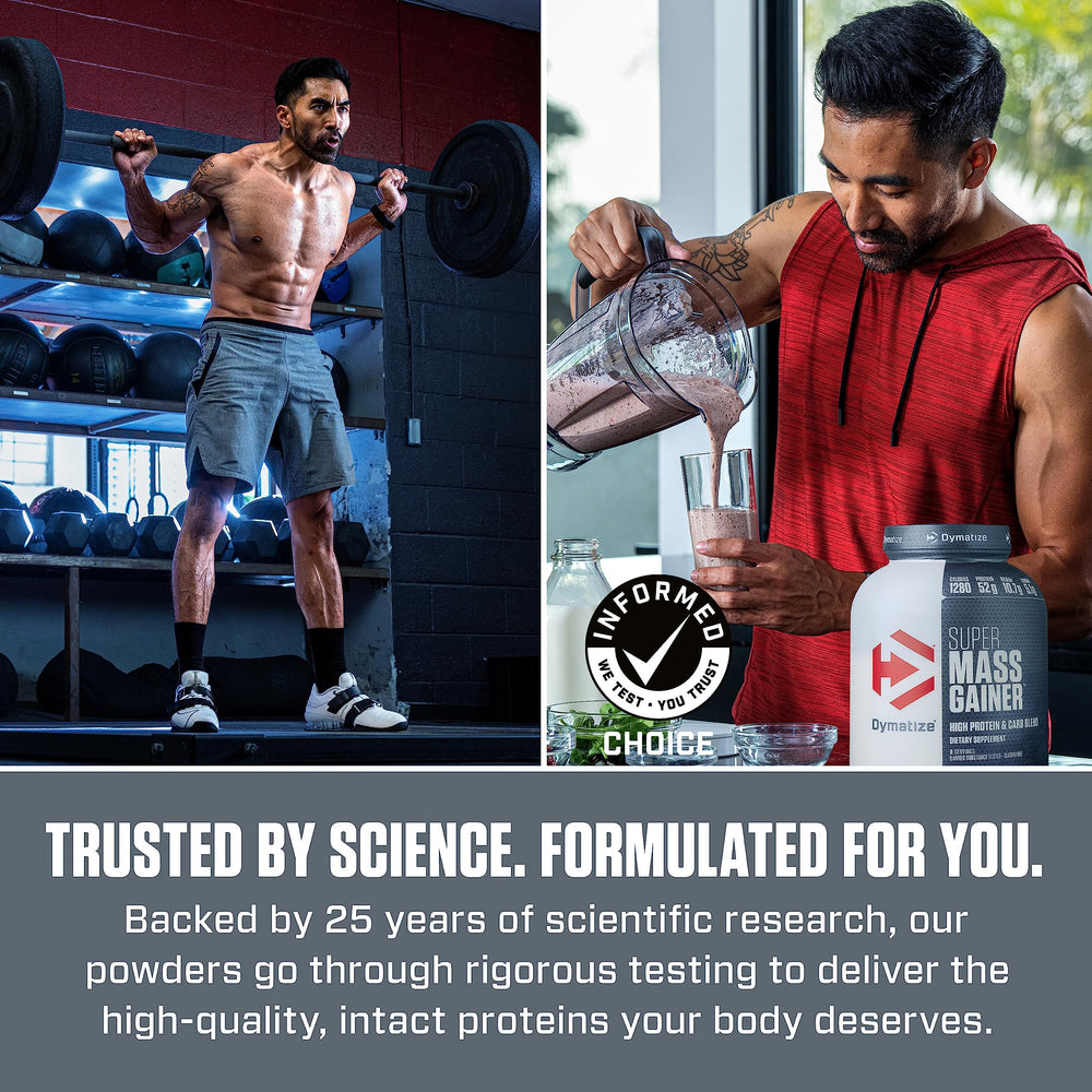 Dymatize Super Mass Gainer used in recipe ideas for mass gain