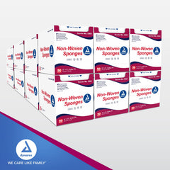 Dynarex 4-ply design provides reliable cleansing and dressing without shedding loose fibers.