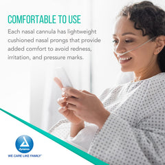 Individually wrapped, latex-free Dynarex cannulas support hygienic patient care.