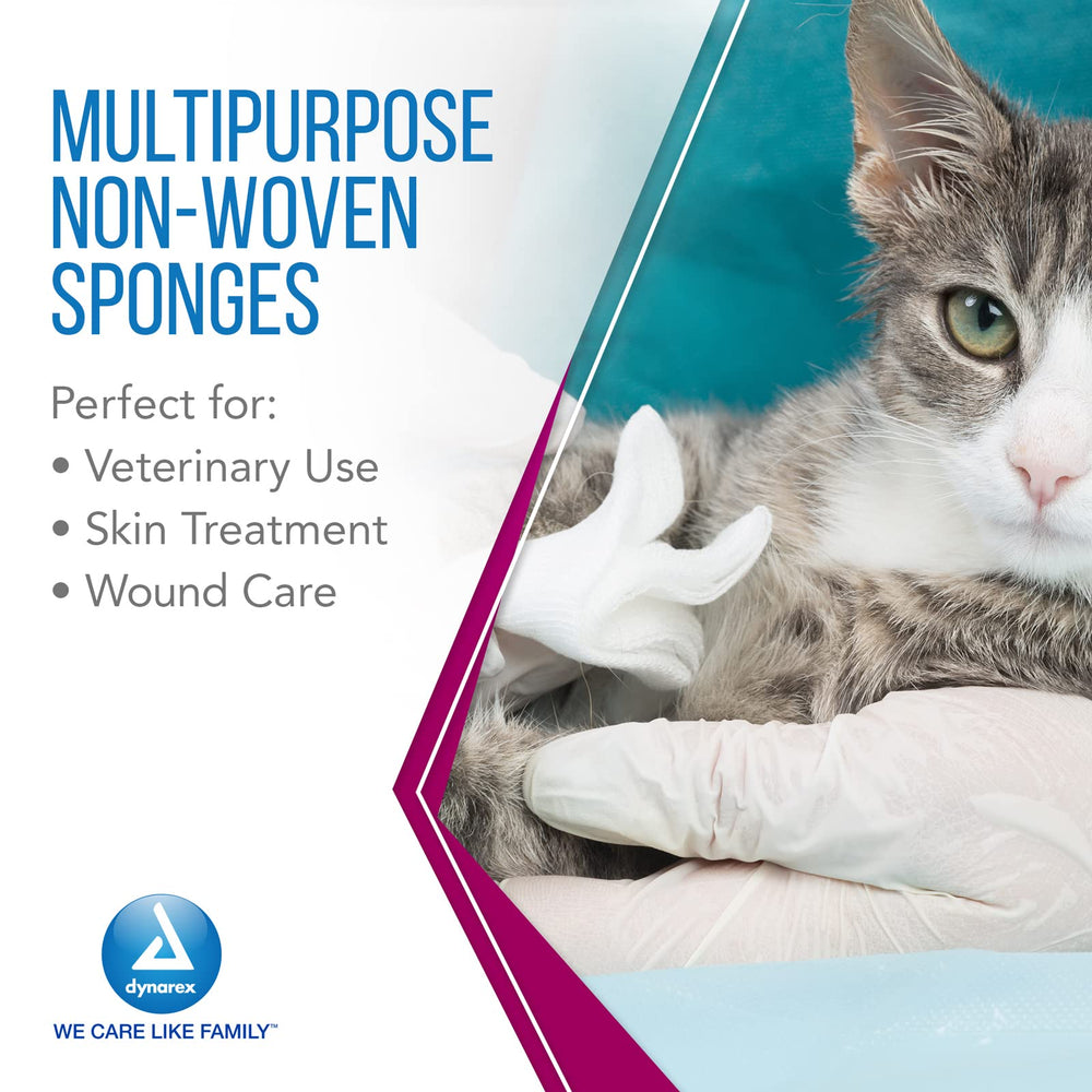 Dynarex non-woven gauze squares deliver durable performance while minimizing lint on delicate surfaces.