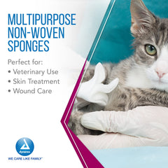 Dynarex non-woven gauze squares deliver durable performance while minimizing lint on delicate surfaces.