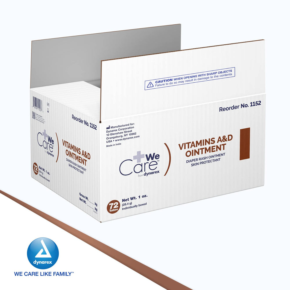 Dynarex ointment packaging shows convenient 1 oz tubes in case.