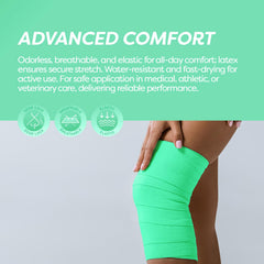 Dynarex Sensi-Wrap easy removal with no residue.