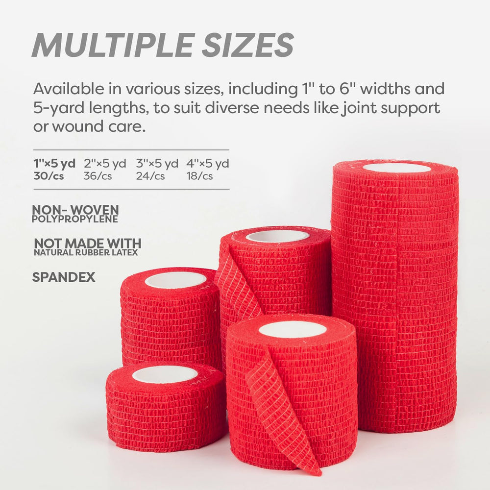 Dynarex Sensi-Wrap fabric is odorless and breathable for comfort.
