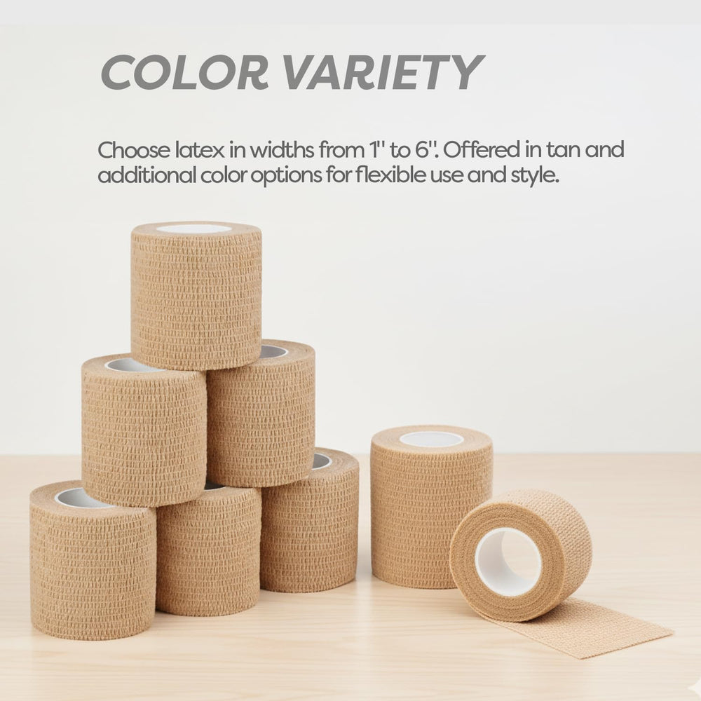 Dynarex Sensi-Wrap used in tattoo or veterinary care for secure grip.