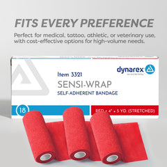Dynarex Sensi-Wrap suitable for medical and veterinary use with reliable compression