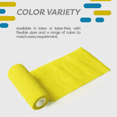 Dynarex Sensi-Wrap veterinary wrap is gentle on fur and skin during care.