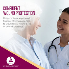 Dynarex View Guard roll width 2in for precise coverage.