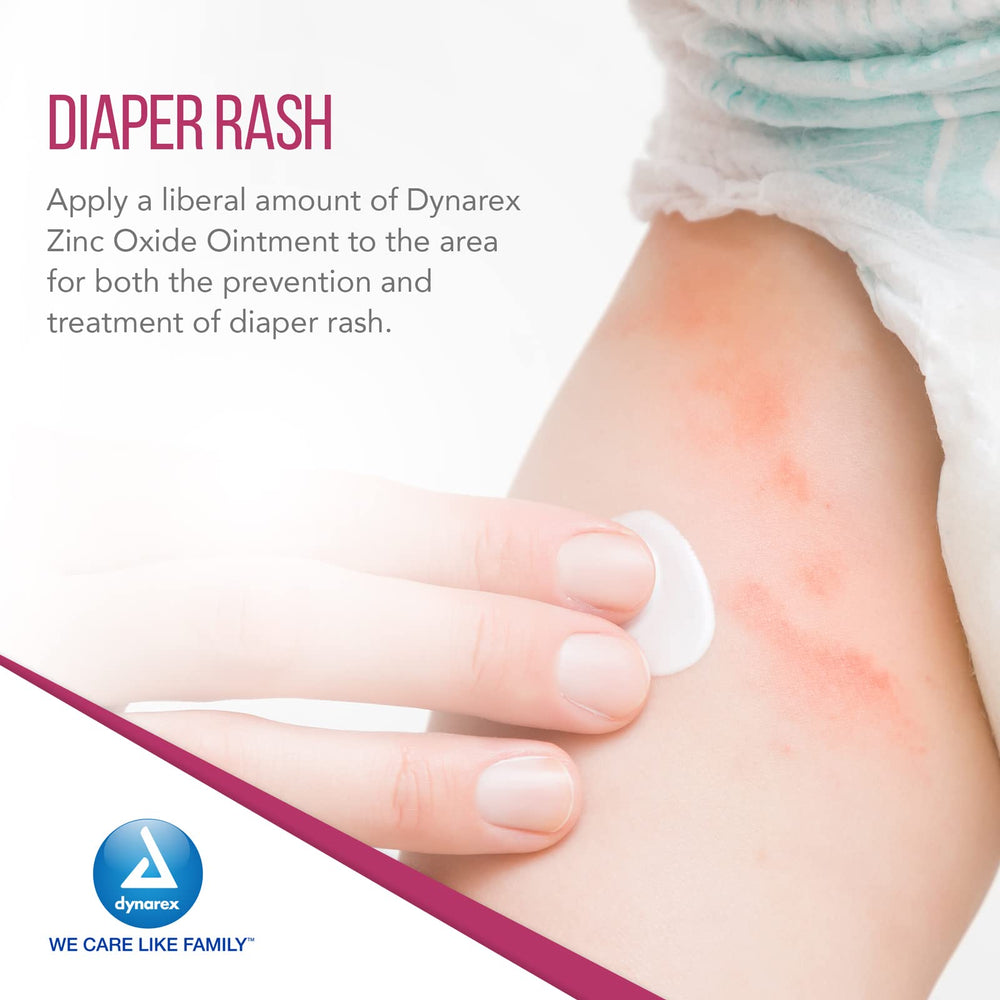 Dynarex zinc oxide ointment packaging box for convenient diaper care