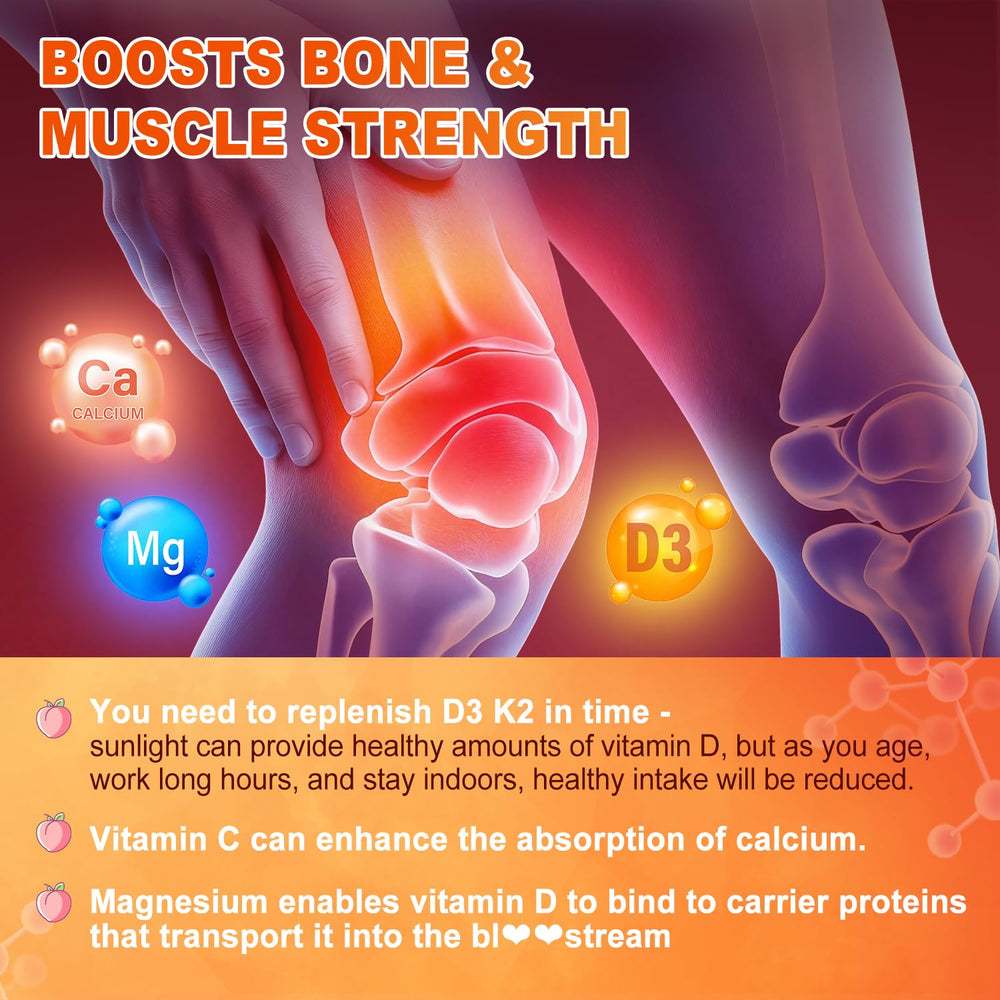 DytistAid Vitamin D3+K2 Gummies label closeup shows dosage and clean-label promise