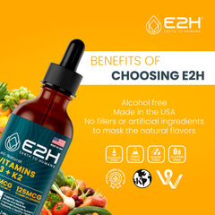Three-bottle package from E2H ready for ongoing daily routine
