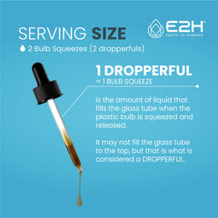 E2H Organic vegan non-GMO label highlights purity.