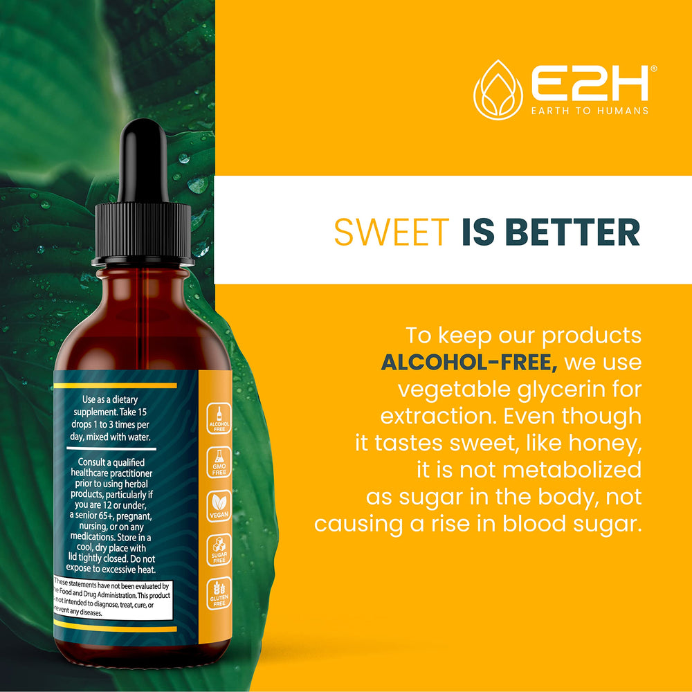 Package image shows easy-to-use dropper and clear liquid dosage