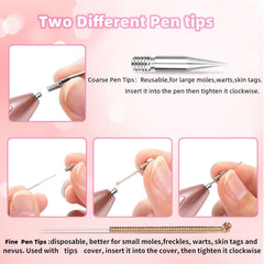 EA269RV Wart and Skin Tag Remover Pen at-home step-by-step process