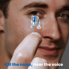 Gig-bag ready Earasers 26dB earplugs for travel and gigs