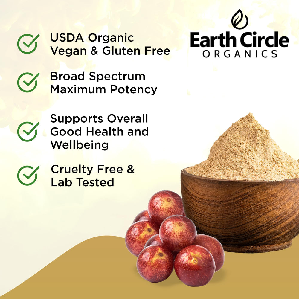 Oatmeal with Camu Camu powder for tart brightness by Earth Circle Organics