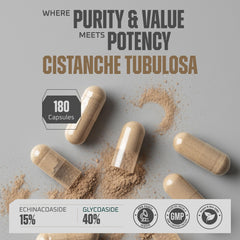 Earth Elixir Cistanche capsules ready for easy daily use and consistent routines.