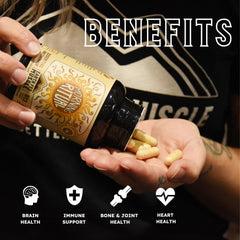 Earth Fed Muscle Morning Ritual iron pill emphasizing essential mineral balance