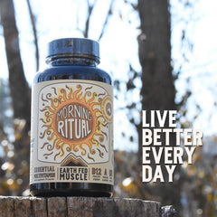 Earth Fed Muscle Morning Ritual morning routine image supports wellness consistency