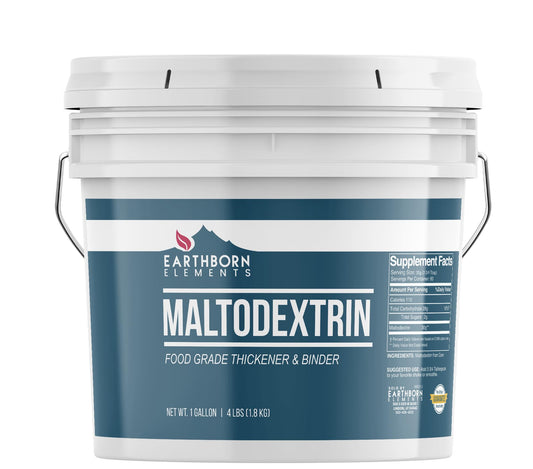 Earthborn Elements Maltodextrin bottle for gluten-free thickening in sauces and dressings