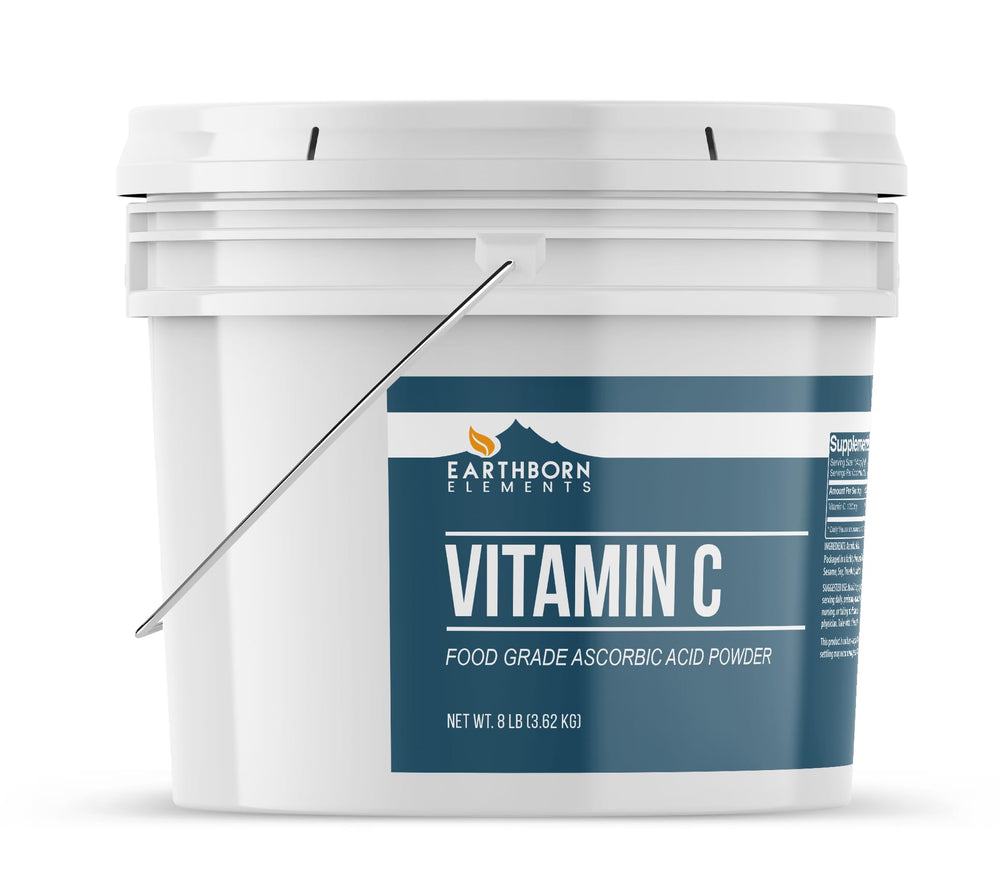 Earthborn Elements Vitamin C powder ready to mix into lotions or creams.