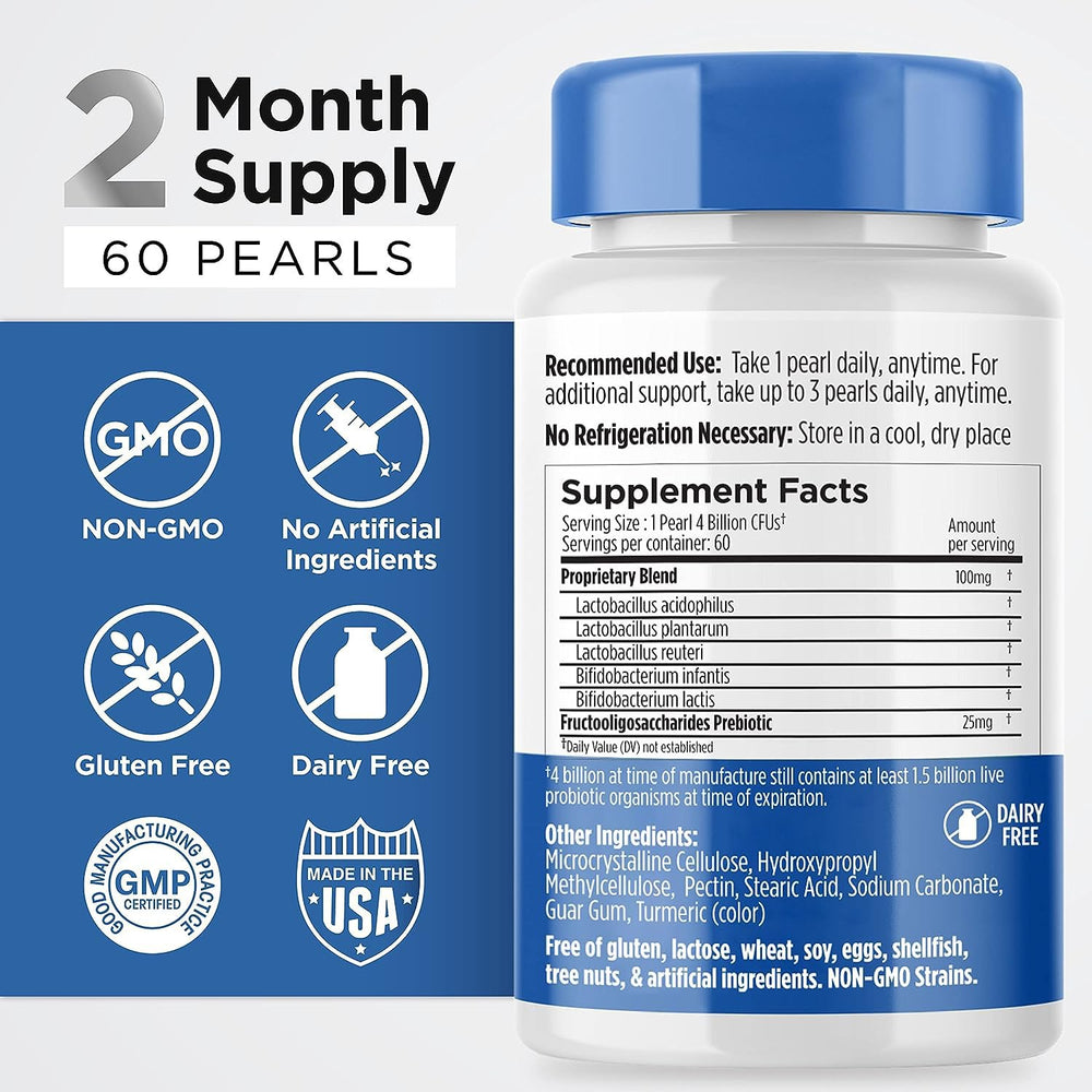 Earth's Pearl 60-day supply box highlights long-lasting probiotic wellness