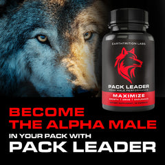 Earthtrition Labs Pack Leader back panel lists ingredients and usage guidance.