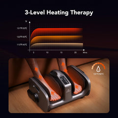 EaseZen massager with 360-degree stand for seated or lying use.
