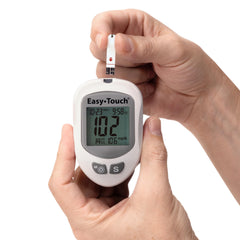 Easy Touch glucose monitoring system compatibility indicating seamless integration