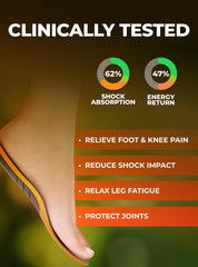 EASYFEET Flame Boost cushioning layer shows soft foam for smoother landings
