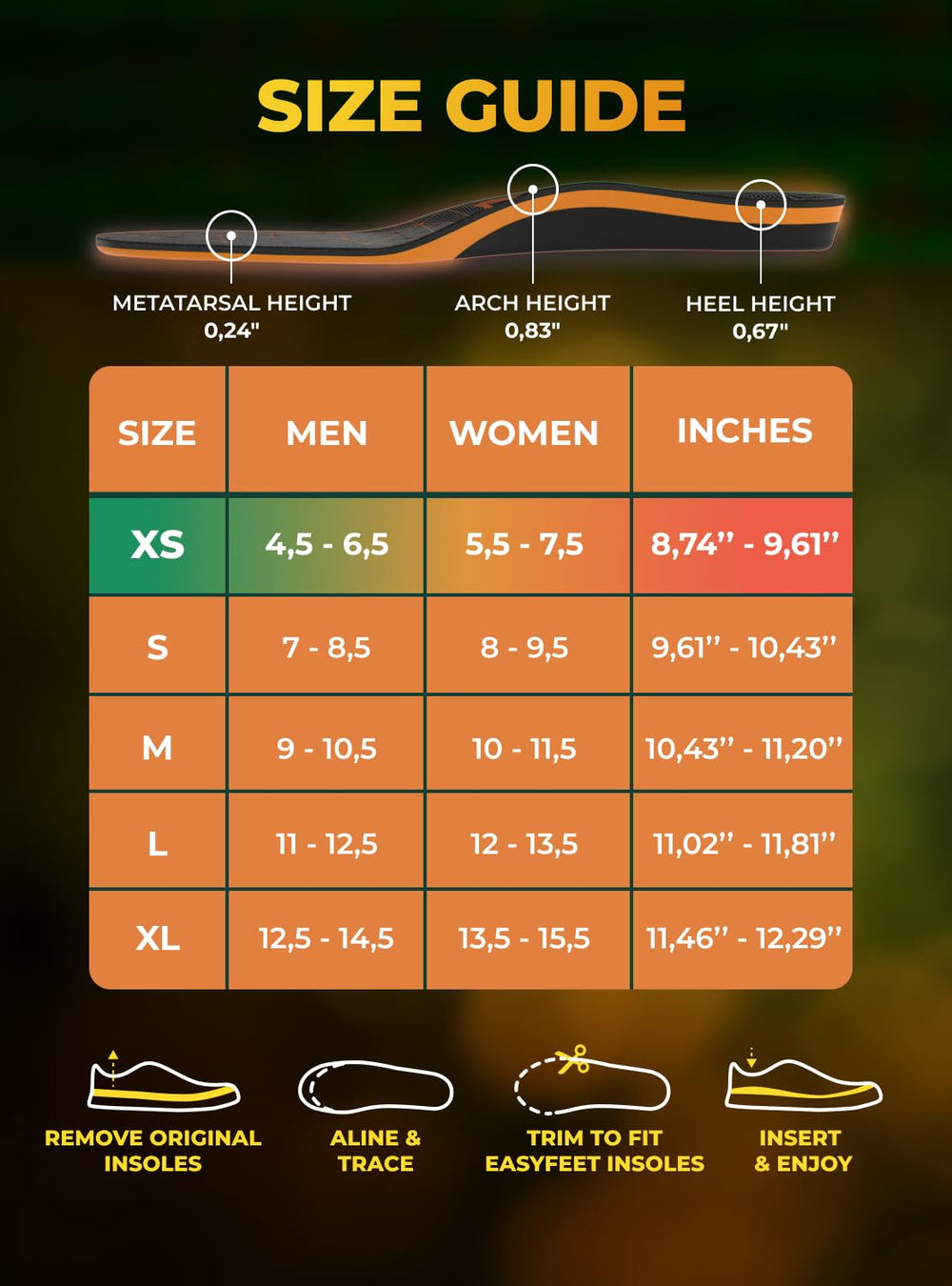 EASYFEET Flame Boost suited for multi-sport use like running and training