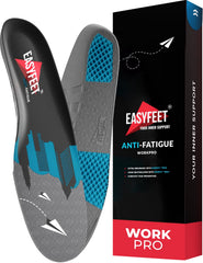 EasyFEET orthotic work insole arch support for all-day standing comfort.